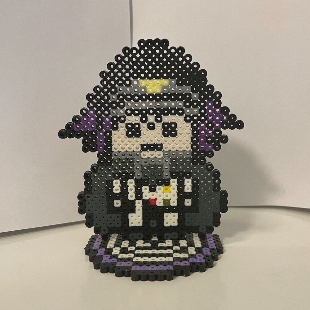 Kokichi Ouma Danganronpa V3 Custom Handmade Perler Bead Standee Pixel Art
